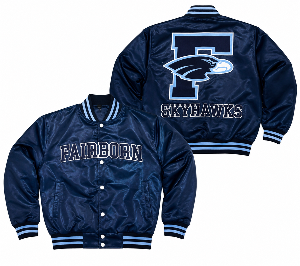 Fairborn Skyhawks Satin Jacket